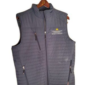 Carlson School of Management Quilted Vest - MEDIUM - New - Minnesota Seller!
